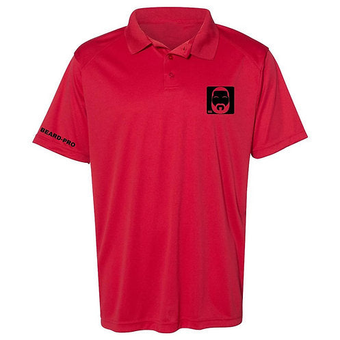 NBL RED & BLACK POLO